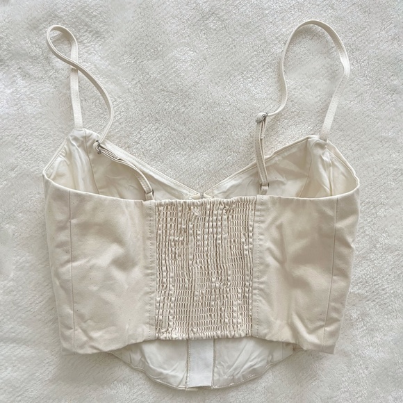 Aritzia Wilfred 100% Cotton Bustier Top - Picture 3 of 4